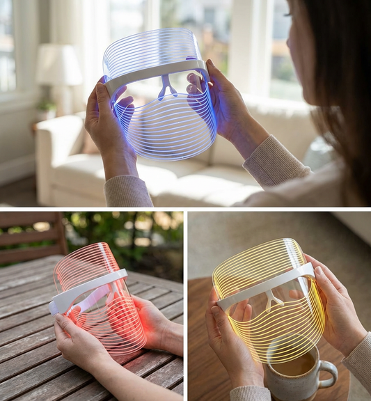 7-Color LED Light Therapy Mask — Transform Your Skin at Home