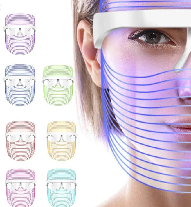 7-Color LED Light Therapy Mask — Transform Your Skin at Home